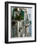 Building Detail, Ischia, Bay of Naples, Campania, Italy-Walter Bibikow-Framed Photographic Print