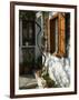 Building Detail, Lesvos, Mithymna, Northeastern Aegean Islands, Greece-Walter Bibikow-Framed Photographic Print