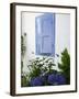 Building Detail, Manolates, Samos, Aegean Islands, Greece-Walter Bibikow-Framed Photographic Print