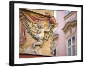 Building Detail, Old Town, Prague, Czech Republic-Doug Pearson-Framed Photographic Print