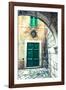 Building Detail, Stari Grad (Old Town), the Bay of Kotor, Kotor, Montenegro-Doug Pearson-Framed Photographic Print