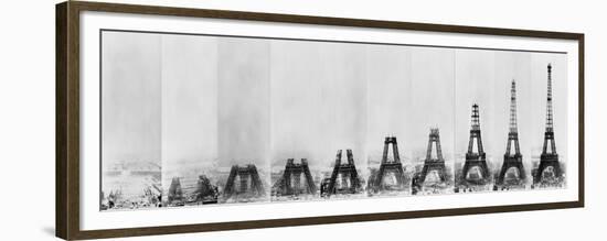 Building Eiffel-Vintage Apple Collection-Framed Giclee Print