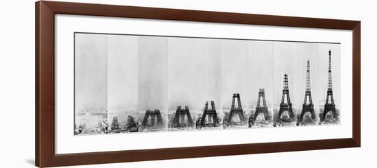 Building Eiffel-Vintage Apple Collection-Framed Giclee Print