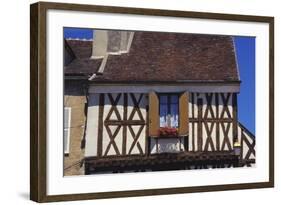 Building Exterior in the Village of Chablis, Burgundy, France-Michael Busselle-Framed Photographic Print