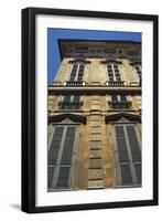 Building Exterior Showing Window Shutters, Genoa, Italy-Sheila Terry-Framed Photographic Print