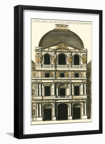 Building Facade I-Vision Studio-Framed Art Print