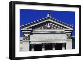 Building Facade, University of Havana, Havana, Cuba, Detail-null-Framed Giclee Print