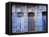 Building Facades in Evening Light, Cienfuegos, Cuba, West Indies, Central America-Lee Frost-Framed Stretched Canvas