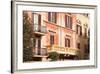 Building Facades in the City of Bologna, Emilia-Romagna, Italy, Europe-Julian-Framed Photographic Print