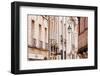 Building Facades in the Old Part of the City of Dijon, Burgundy, France, Europe-Julian Elliott-Framed Photographic Print