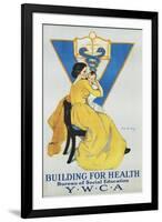 Building for Health, Y.W.C.A. Poster-Marie Danforth Page-Framed Giclee Print