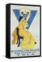 Building for Health, Y.W.C.A. Poster-Marie Danforth Page-Framed Stretched Canvas