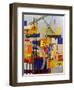 Building for the Future-Margaret Coxall-Framed Giclee Print