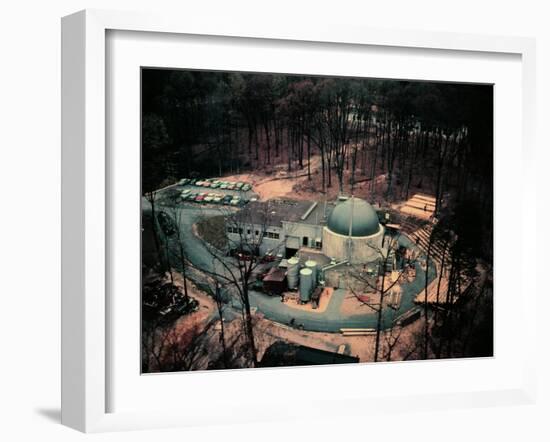 Building Generating Energy by Atoms-null-Framed Premium Photographic Print