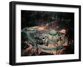 Building Generating Energy by Atoms-null-Framed Photographic Print