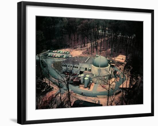 Building Generating Energy by Atoms-null-Framed Photographic Print