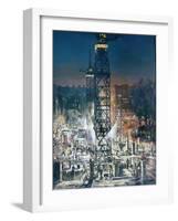 Building in Berkeley Square-Charles Cundall-Framed Giclee Print