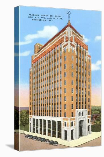Building in Birmingham, Alabama-null-Stretched Canvas