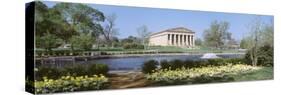 Building in the Park, the Parthenon Bicentennial Park, Nashville, Tennessee, USA-null-Stretched Canvas