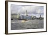 Building of the First Russian Museum Kunstkamera (Kustkammer) in St. Petersburg, Russia-Gavin Hellier-Framed Photographic Print