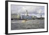 Building of the First Russian Museum Kunstkamera (Kustkammer) in St. Petersburg, Russia-Gavin Hellier-Framed Photographic Print