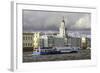 Building of the First Russian Museum Kunstkamera (Kustkammer) in St. Petersburg, Russia-Gavin Hellier-Framed Photographic Print