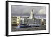 Building of the First Russian Museum Kunstkamera (Kustkammer) in St. Petersburg, Russia-Gavin Hellier-Framed Photographic Print