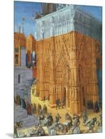 Building of the Temple of Jerusalem-Science Source-Mounted Giclee Print