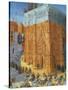 Building of the Temple of Jerusalem-Science Source-Stretched Canvas