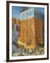 Building of the Temple of Jerusalem-Science Source-Framed Giclee Print