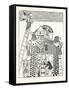 Building of the Tower of Babel-null-Framed Stretched Canvas