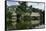 Building on Stilts Reflected in the River Amazon, Peru, South America-Sybil Sassoon-Framed Stretched Canvas