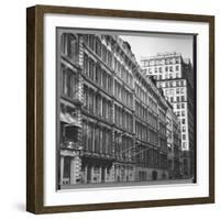 Building on Worth Street Constructed For Textile Workers in 1869-Walker Evans-Framed Photographic Print