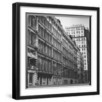 Building on Worth Street Constructed For Textile Workers in 1869-Walker Evans-Framed Photographic Print