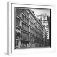 Building on Worth Street Constructed For Textile Workers in 1869-Walker Evans-Framed Photographic Print
