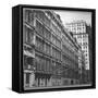 Building on Worth Street Constructed For Textile Workers in 1869-Walker Evans-Framed Stretched Canvas