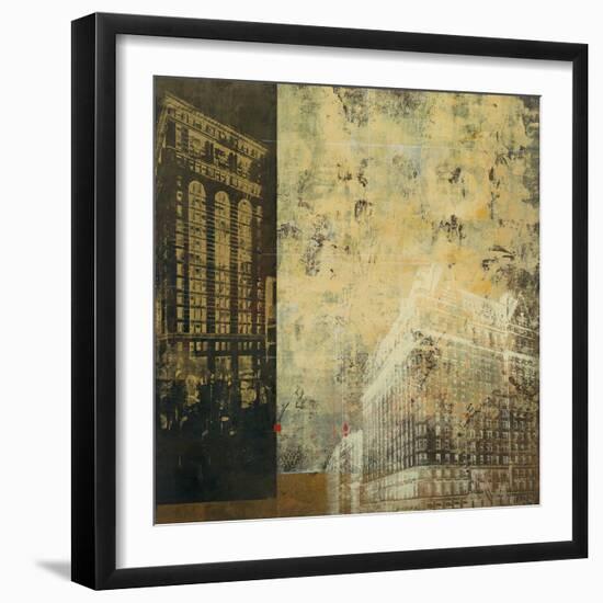 Building Plans I-Kemp-Framed Giclee Print