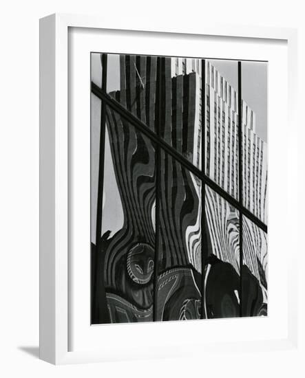 Building Reflection, c. 1980-Brett Weston-Framed Photographic Print