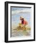 Building Sandcastles-Paul Gribble-Framed Giclee Print