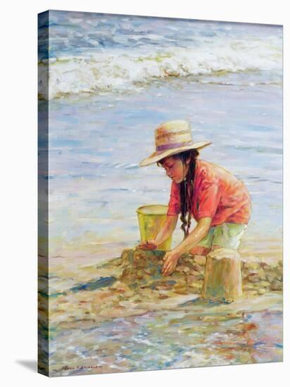 Building Sandcastles-Paul Gribble-Stretched Canvas