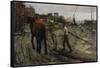Building Site, C. 1900-George Hendrik Breitner-Framed Stretched Canvas