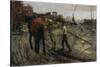 Building Site, C. 1900-George Hendrik Breitner-Stretched Canvas