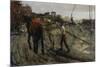 Building Site, C. 1900-George Hendrik Breitner-Mounted Art Print