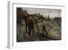 Building Site, C. 1900-George Hendrik Breitner-Framed Art Print