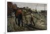 Building Site, C. 1900-George Hendrik Breitner-Framed Art Print