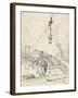 Building the Bridge, Minneapolis, 1915-Joseph Pennell-Framed Giclee Print