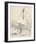 Building the Bridge, Minneapolis, 1915-Joseph Pennell-Framed Giclee Print