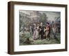 Building the Cradle of Liberty-Jean Leon Gerome Ferris-Framed Giclee Print