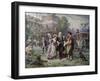 Building the Cradle of Liberty-Jean Leon Gerome Ferris-Framed Giclee Print