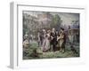 Building the Cradle of Liberty-Jean Leon Gerome Ferris-Framed Giclee Print